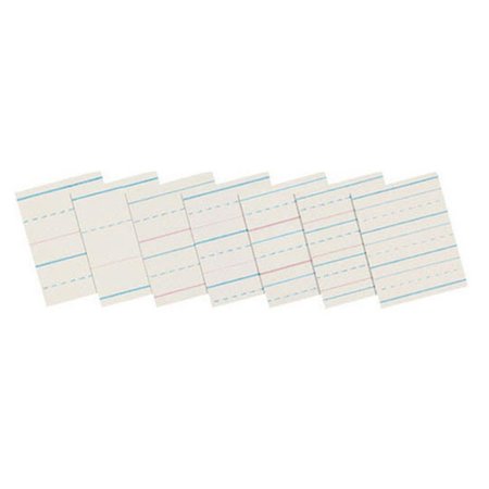 PACON Zaner-Bloser Broken Midline Papers-1/2 x 1/4 Short PACZP2613